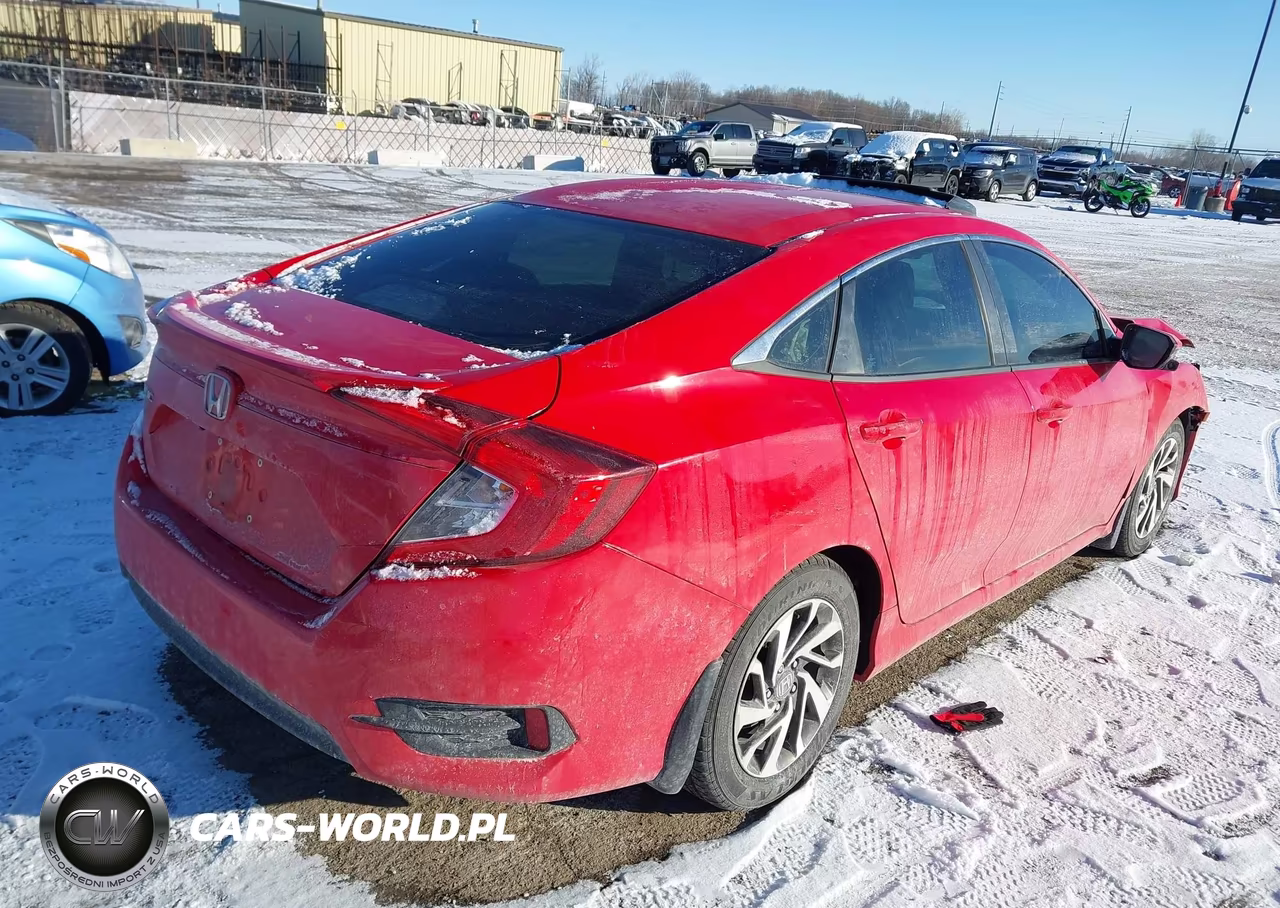 2016 Honda Civic Ex VIN:2HGFC2F74GH552612 - 4