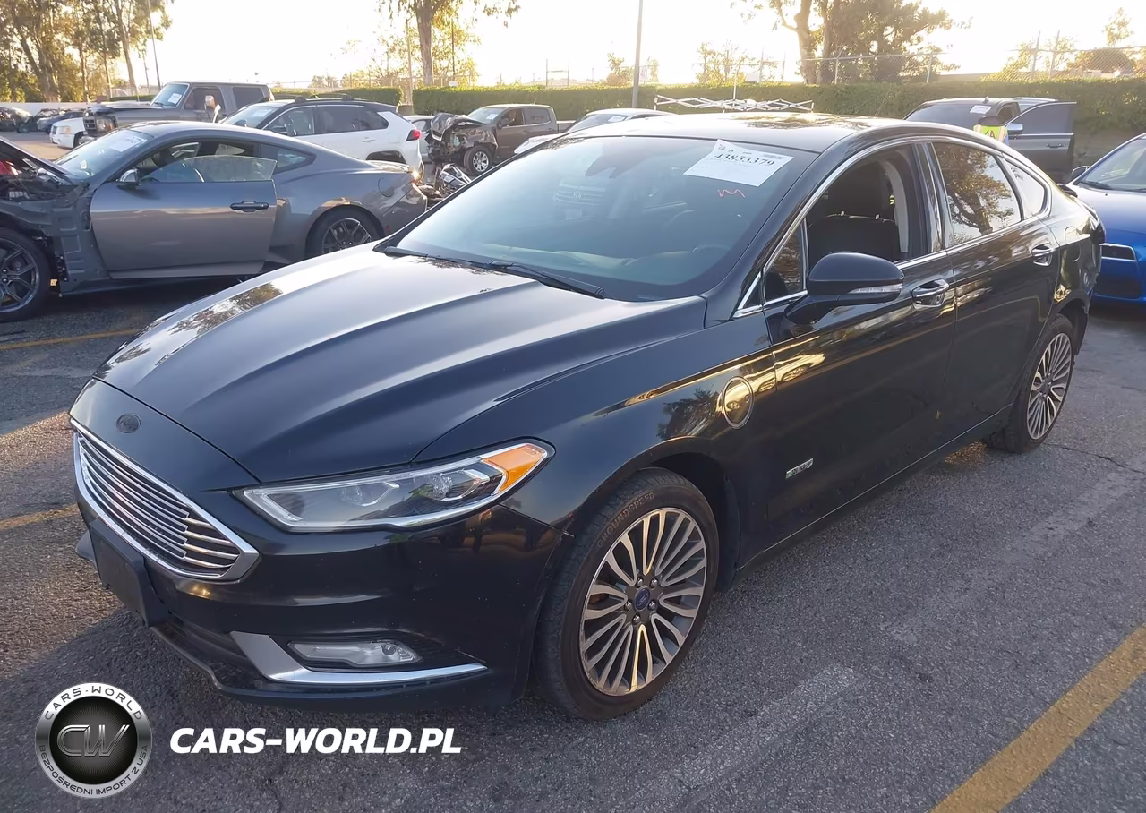2018 Ford Fusion Energi Titanium VIN:3FA6P0SU1JR161695 - 2