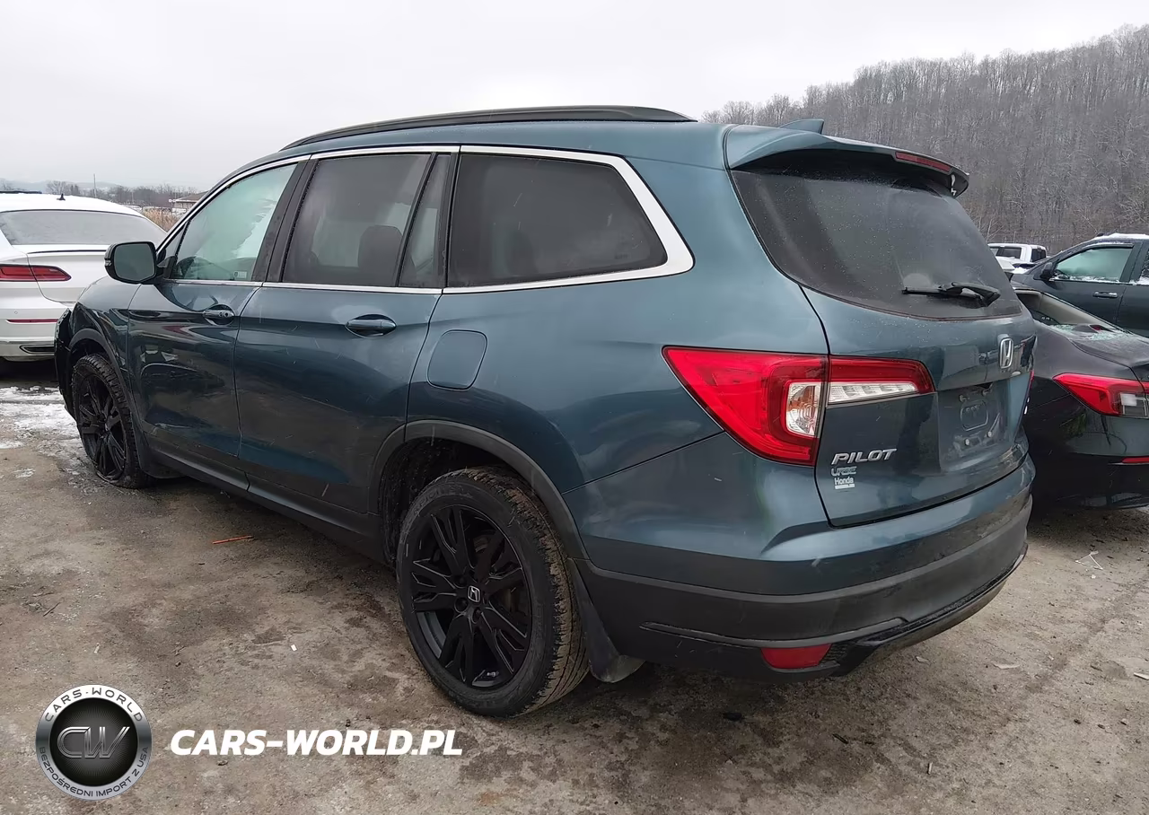 2021 Honda Pilot Awd Special Edition VIN:5FNYF6H25MB008967 - 3