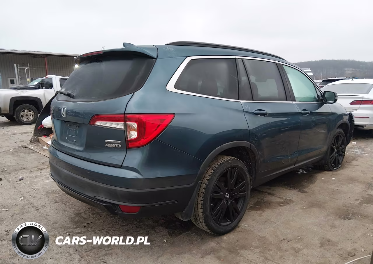 2021 Honda Pilot Awd Special Edition VIN:5FNYF6H25MB008967 - 4