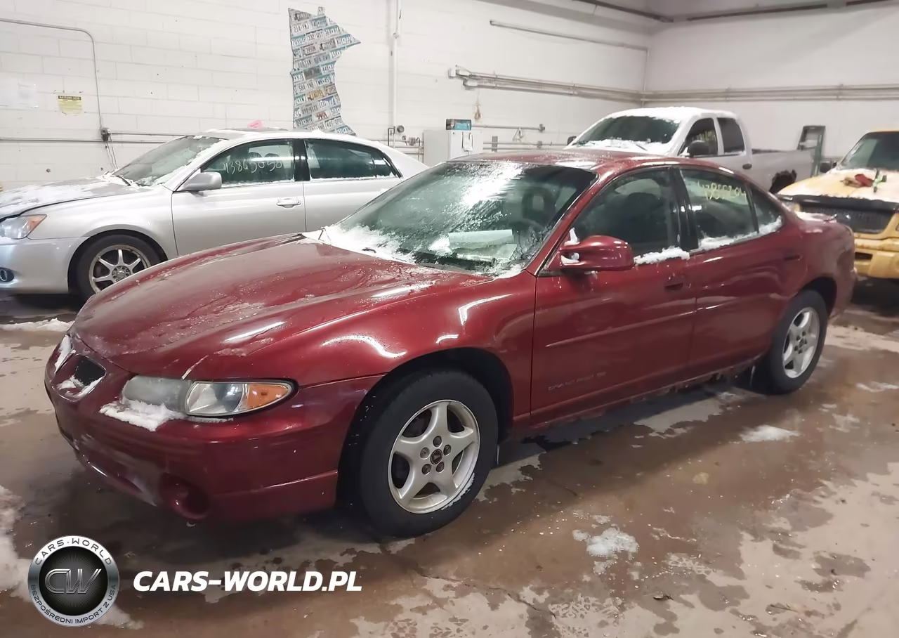 2001 Pontiac Grand Prix Se VIN:1G2WK52J81F188986 - 2