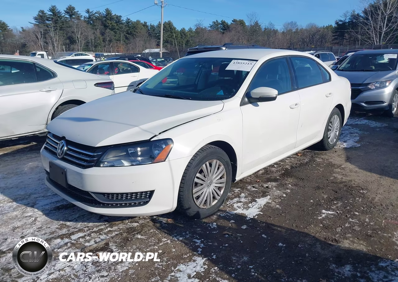 2015 Volkswagen Passat 1.8T S VIN:1VWAT7A33FC016968 - 2