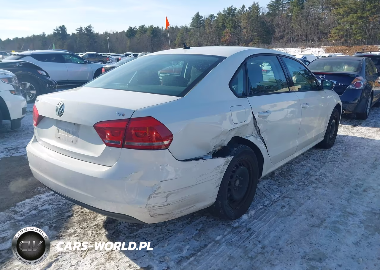 2015 Volkswagen Passat 1.8T S VIN:1VWAT7A33FC016968 - 4