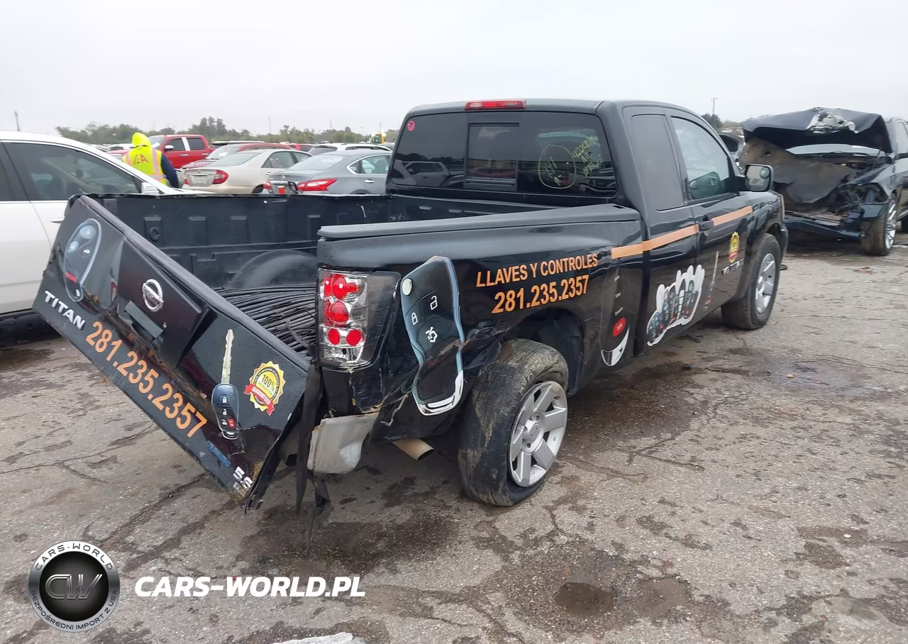 2009 Nissan Titan Xe VIN:1N6BA06A99N316273 - 4