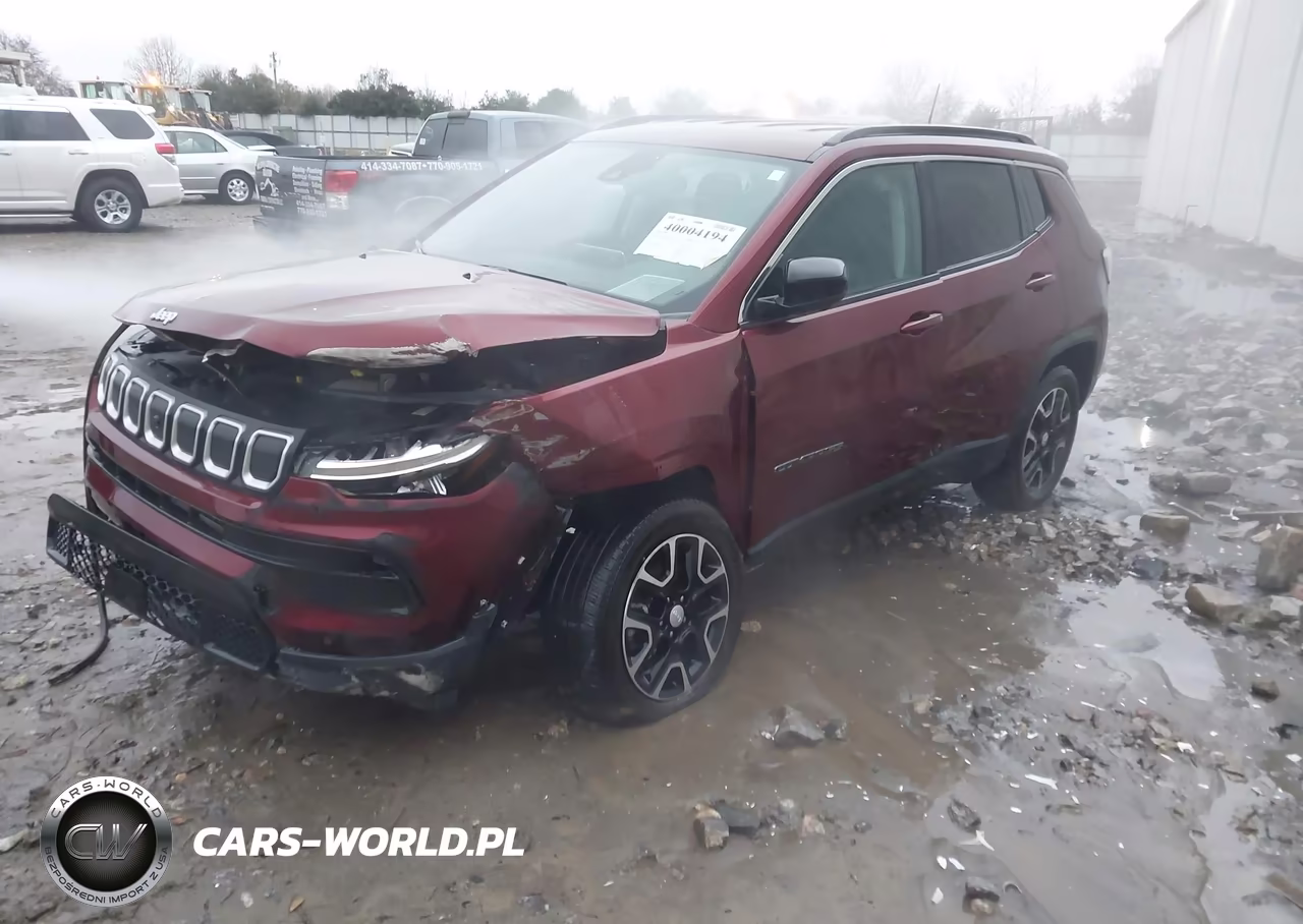 2022 Jeep Compass Latitude 4X4 VIN:3C4NJDBBXNT118592 - 2