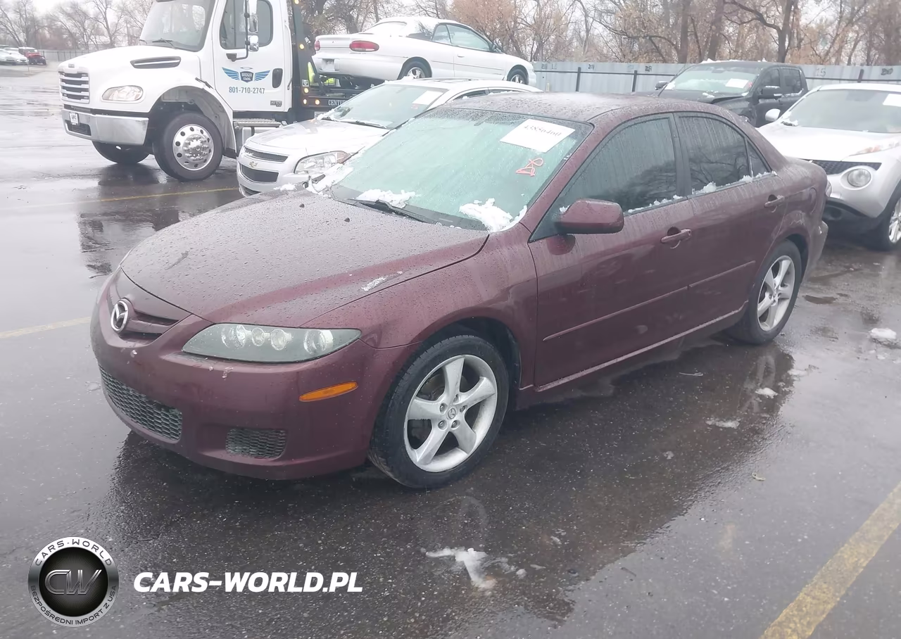 2008 Mazda Mazda6 I Sport Ve VIN:1YVHP80C885M42105 - 2