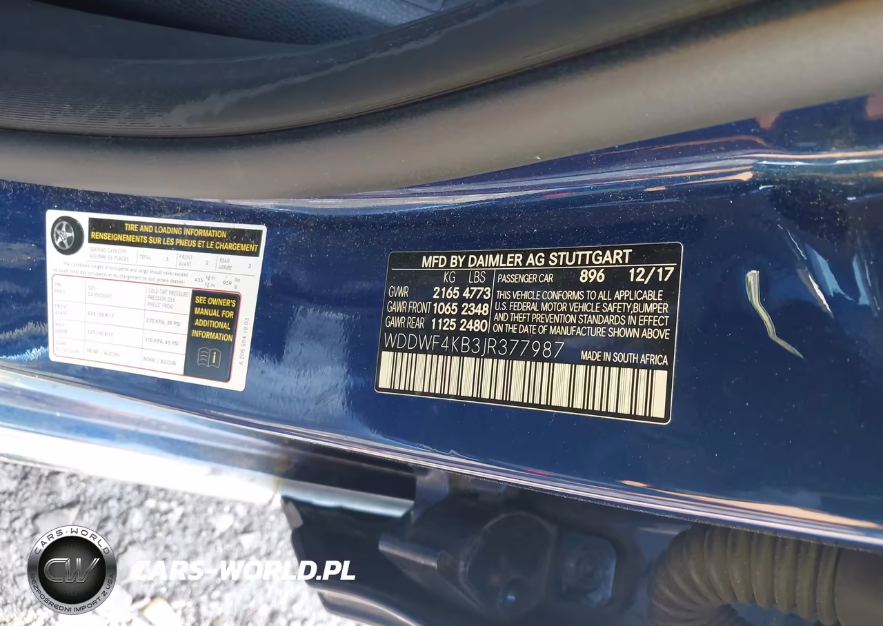 2018 Mercedes-Benz C 300 4Matic VIN:WDDWF4KB3JR377987 - 9
