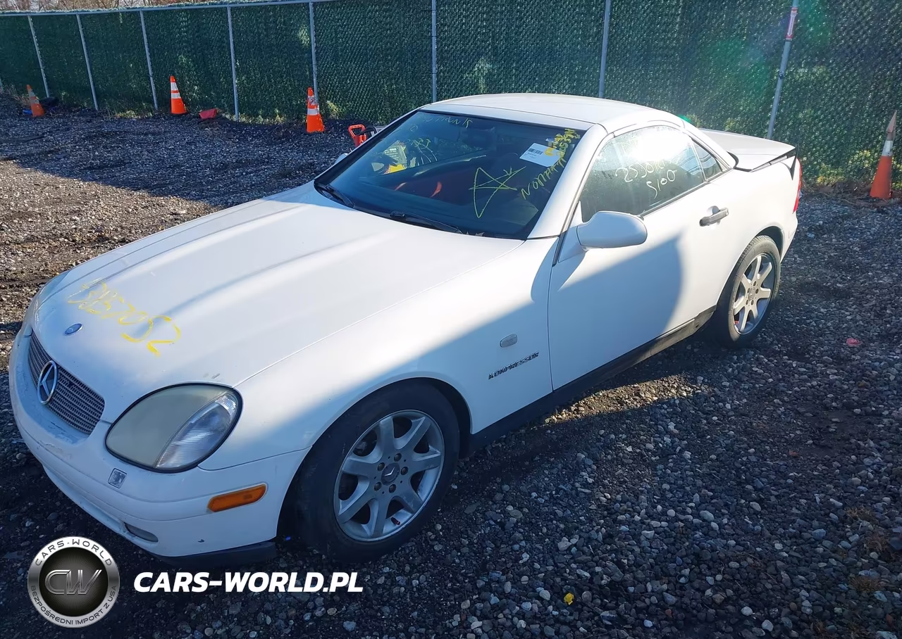 1999 Mercedes-Benz Slk 230 Kompressor VIN:WDBKK47F8XF105315 - 2