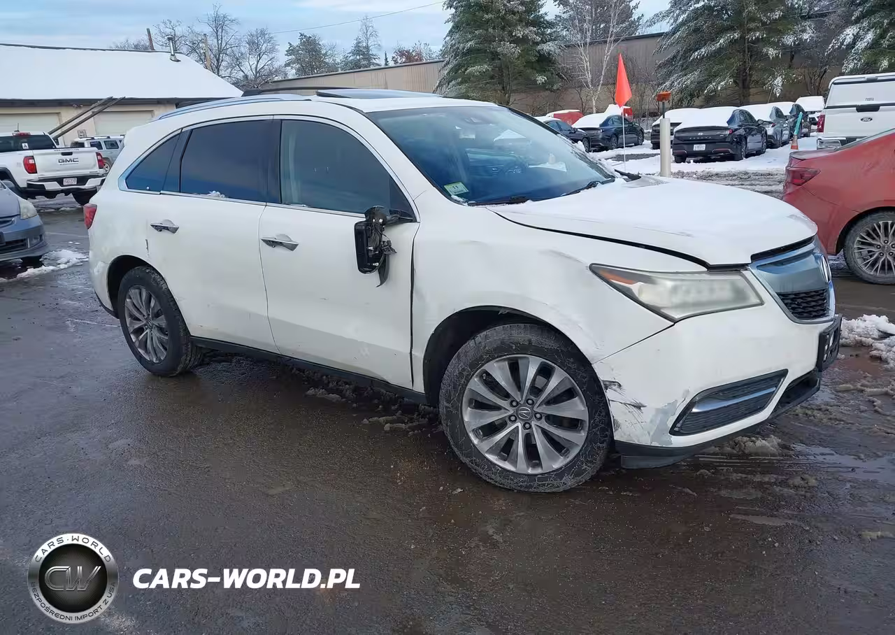 2016 Acura Mdx Technology Acurawatch Plus Packages-Technology Package