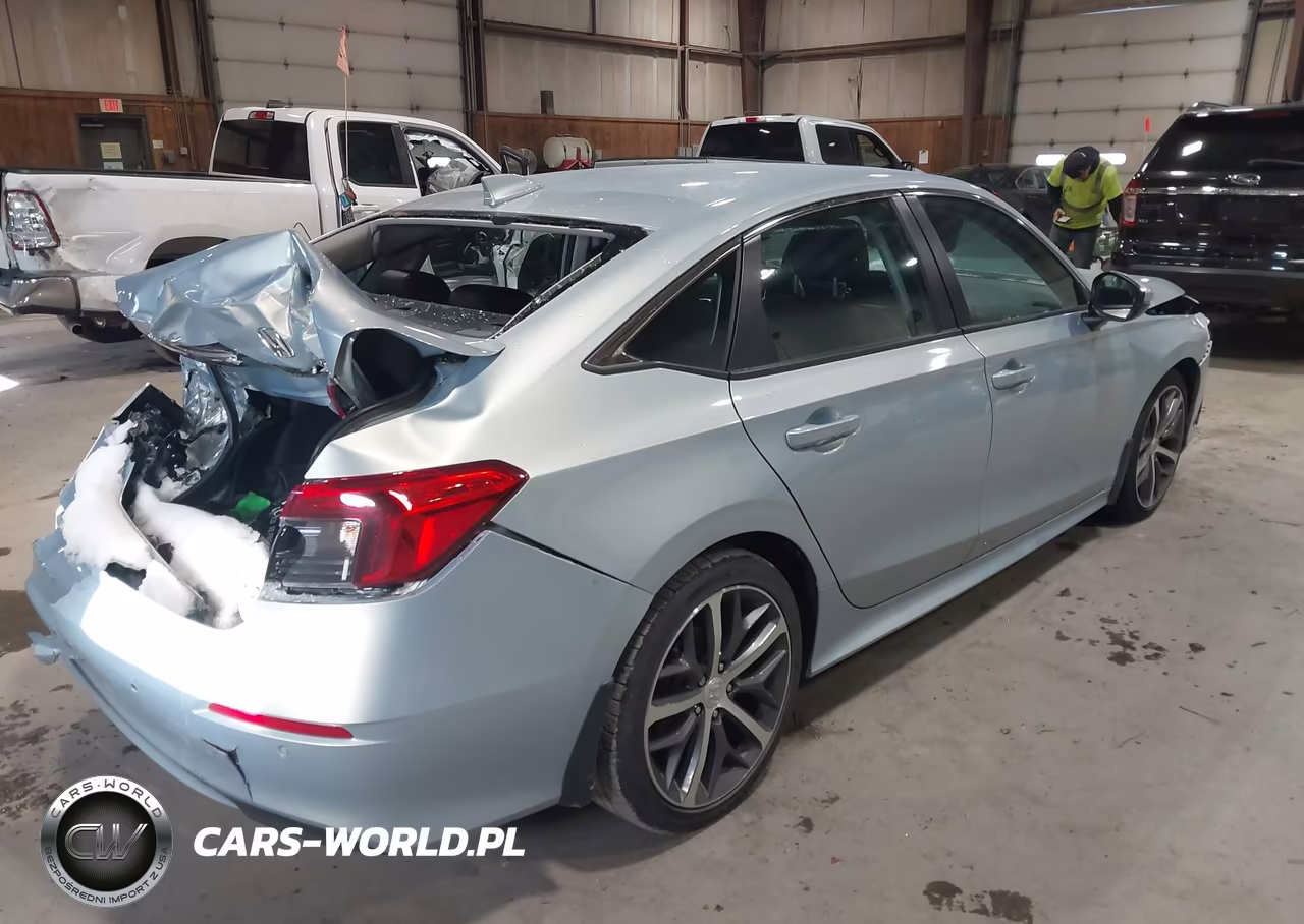 2022 Honda Civic Touring VIN:2HGFE1F99NH321675 - 4