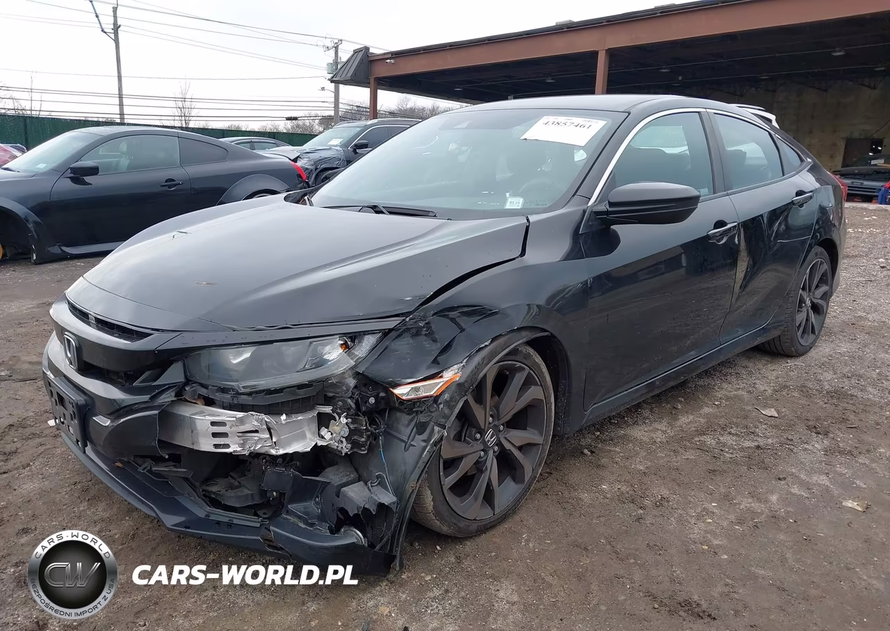 2019 Honda Civic Sport VIN:2HGFC2F83KH514144 - 2