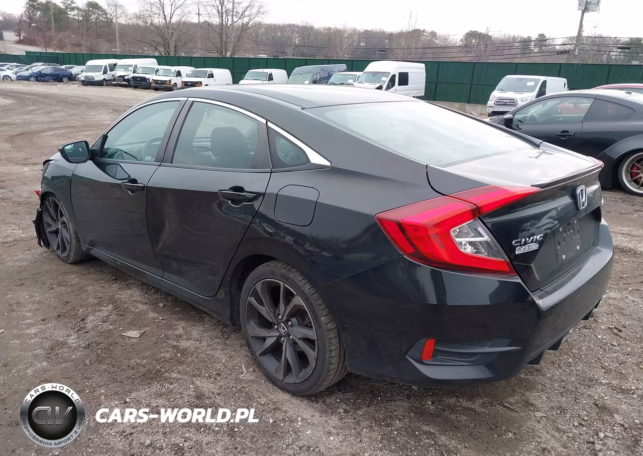 2019 Honda Civic Sport VIN:2HGFC2F83KH514144 - 3