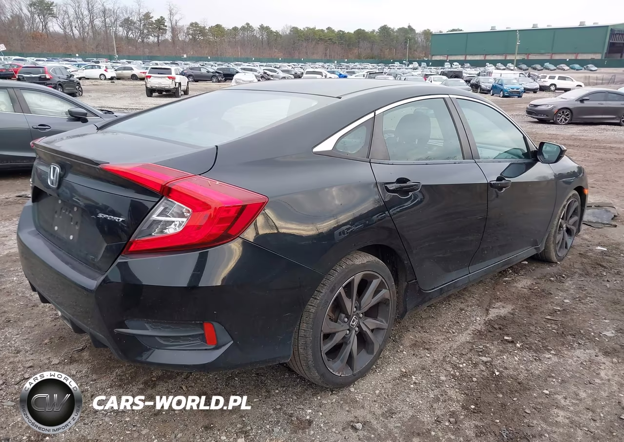 2019 Honda Civic Sport VIN:2HGFC2F83KH514144 - 4
