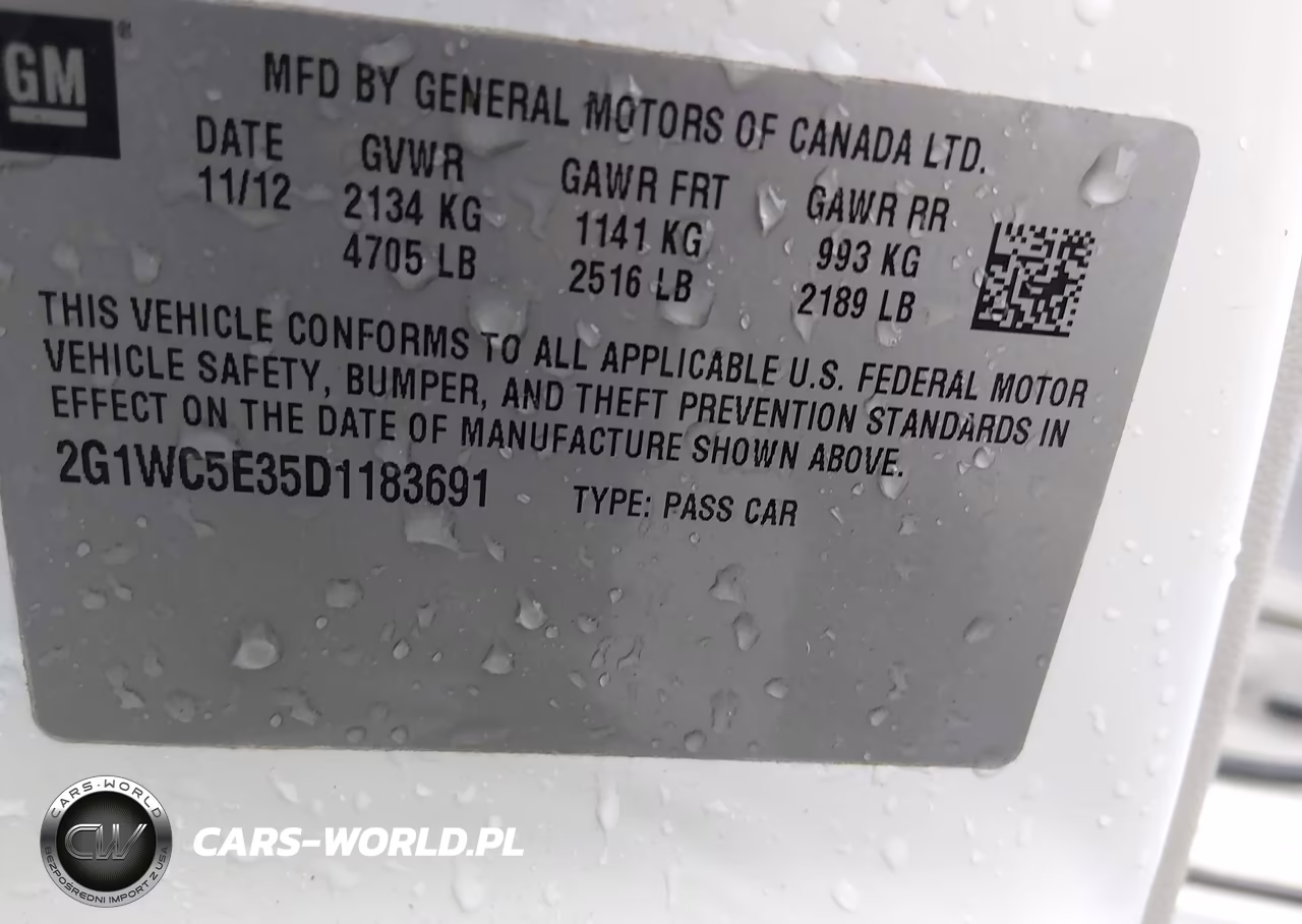2013 Chevrolet Impala Ltz VIN:2G1WC5E35D1183691 - 9