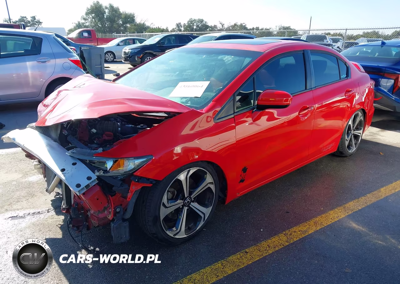 2014 Honda Civic Si VIN:2HGFB6E53EH701017 - 2
