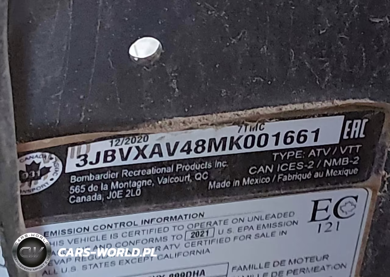2021 Can-Am Maverick X3 VIN:3JBVXAV48MK001661 - 9