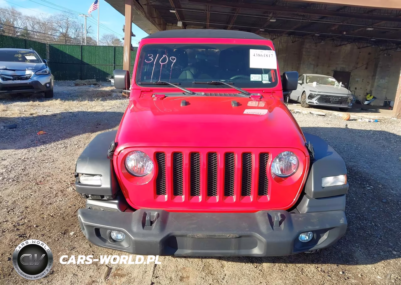 2022 Jeep Wrangler Unlimited Sport S 4X4 VIN:1C4HJXDG1NW214791 - 12
