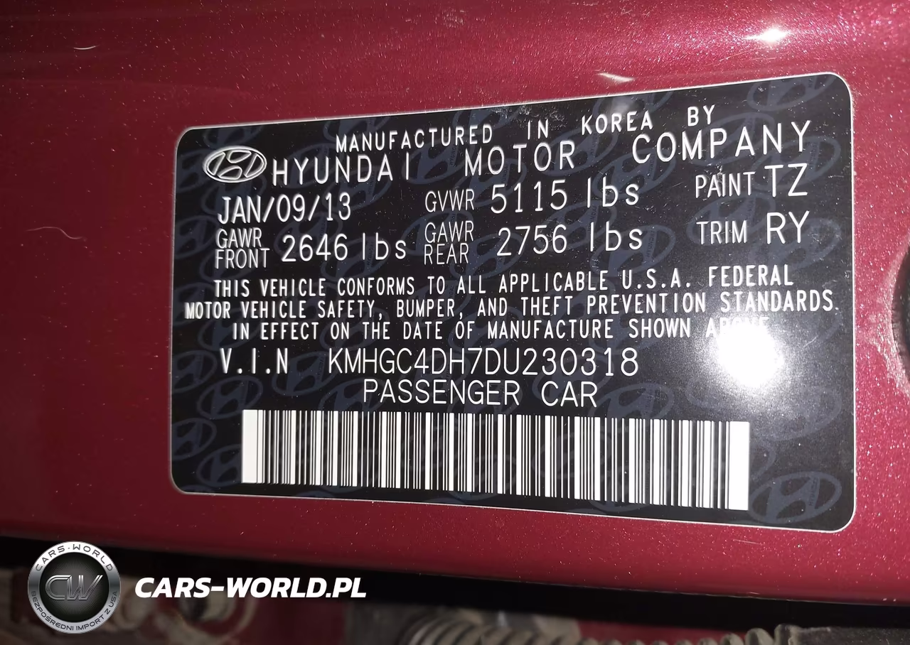 2013 Hyundai Genesis 5.0 R-Spec VIN:KMHGC4DH7DU230318 - 9