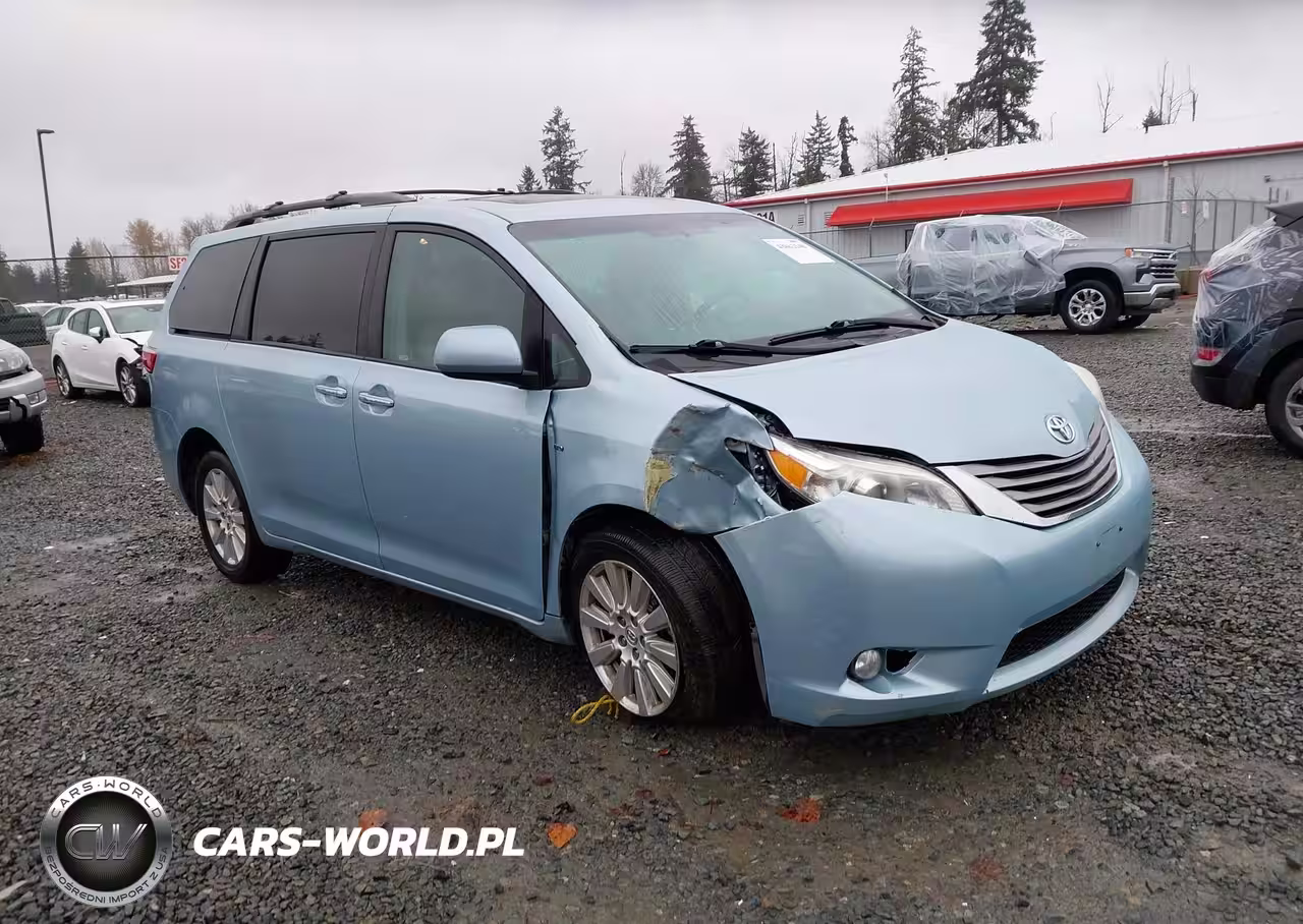 2017 Toyota Sienna Xle 7 Passenger