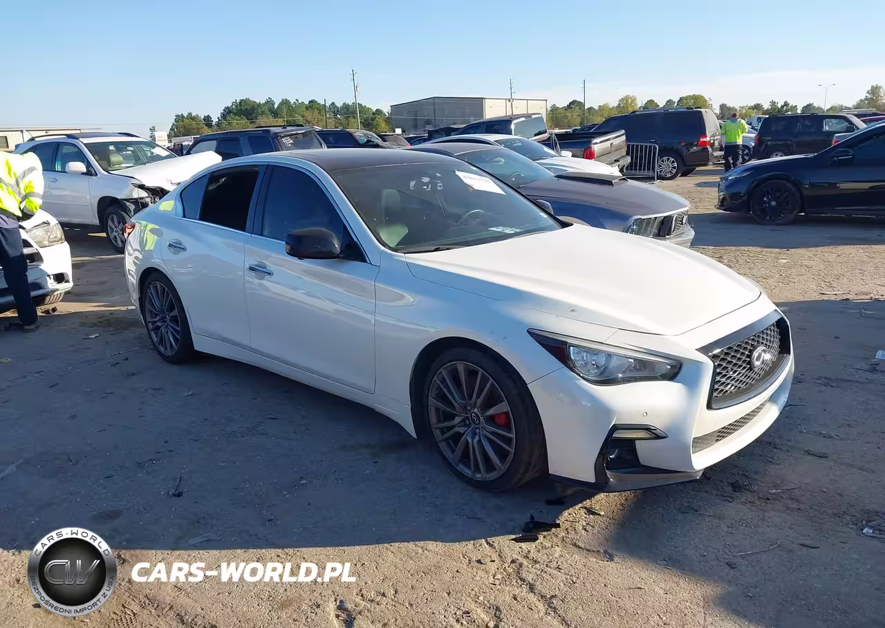2018 Infiniti Q50 3.0T Red Sport 400