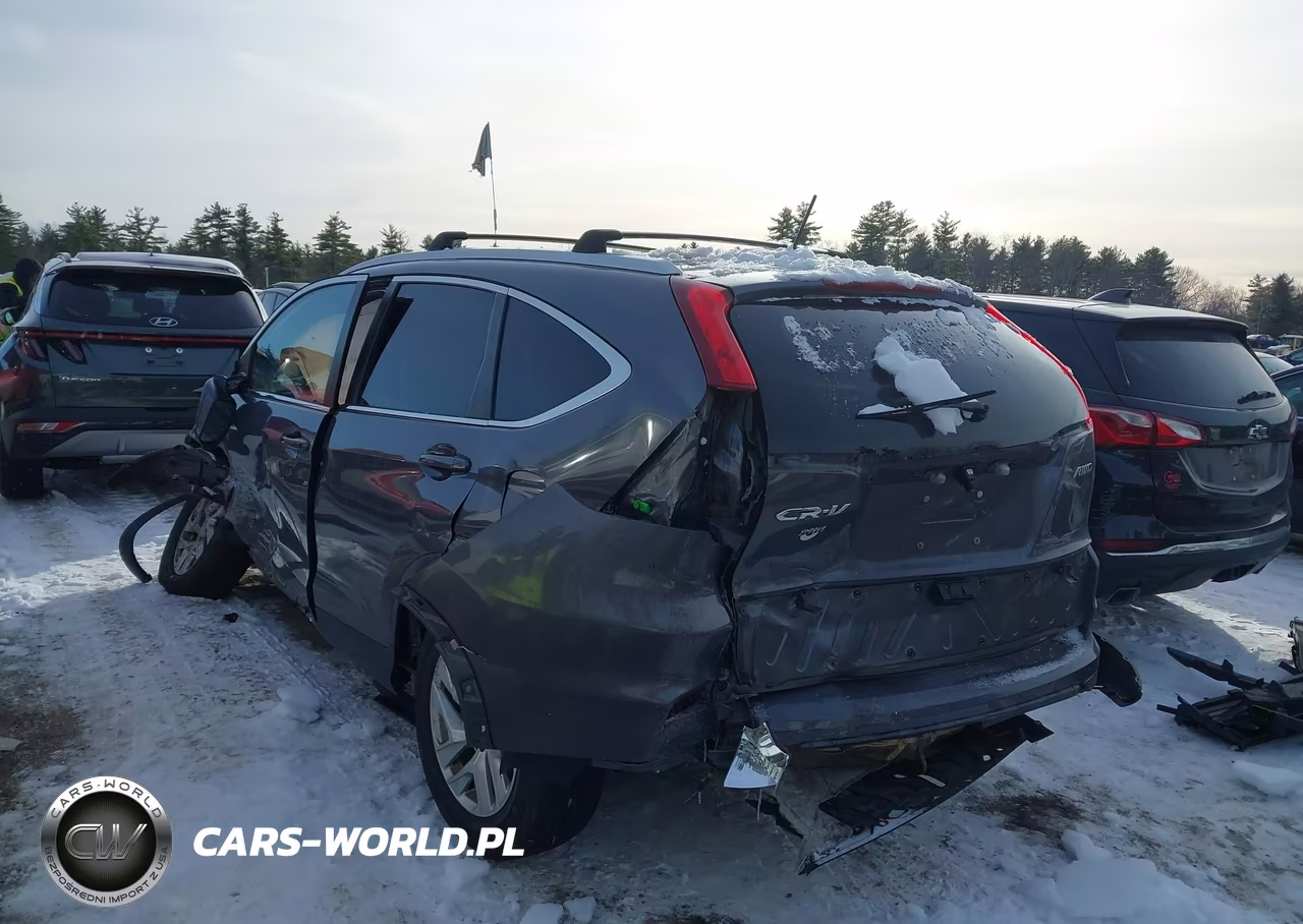 2015 Honda Cr-V Ex-L VIN:5J6RM4H70FL028886 - 3