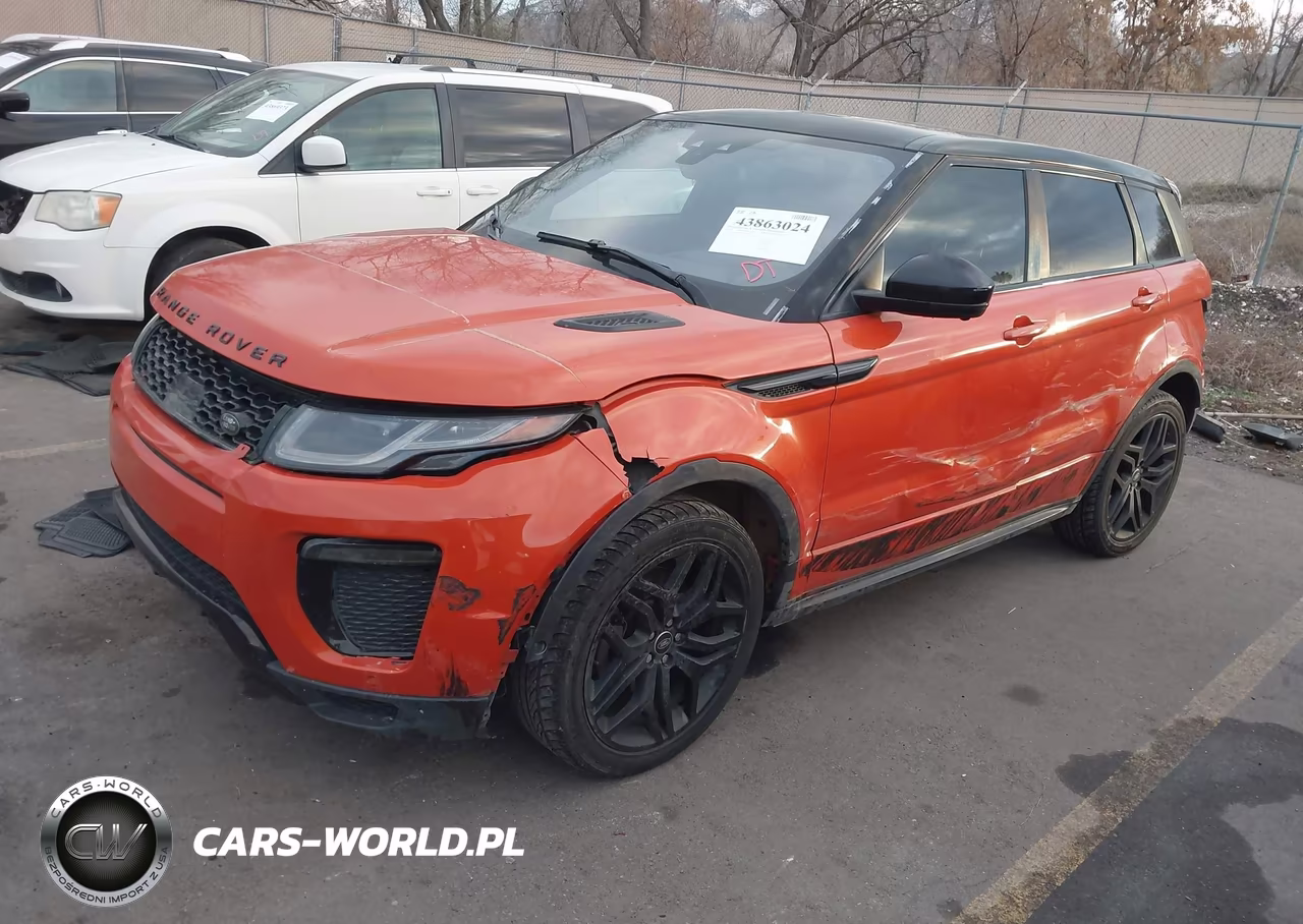 2016 Land Rover Range Rover Evoque Hse Dynamic VIN:SALVD2BG7GH114579 - 2