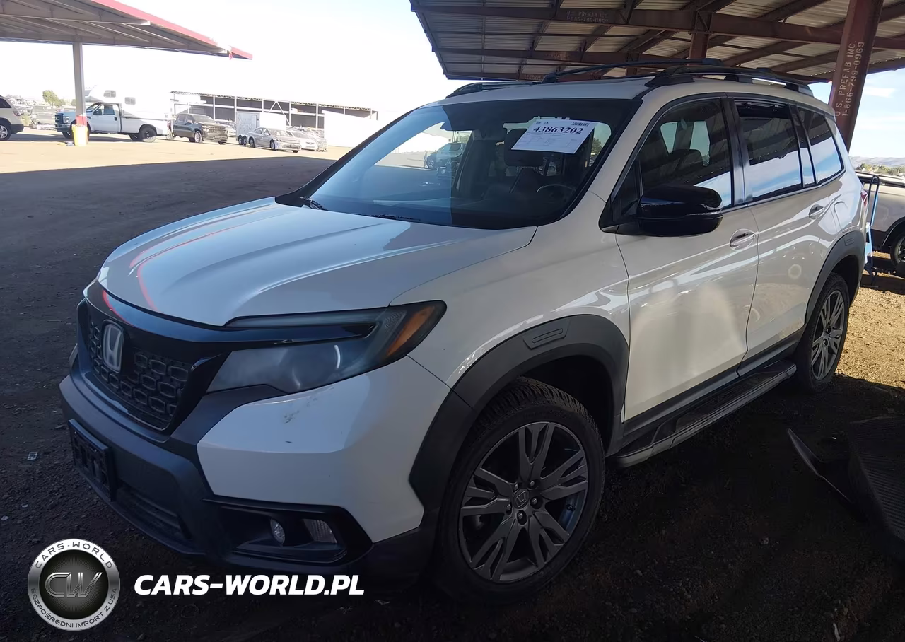 2019 Honda Passport Ex-L VIN:5FNYF8H54KB009885 - 2