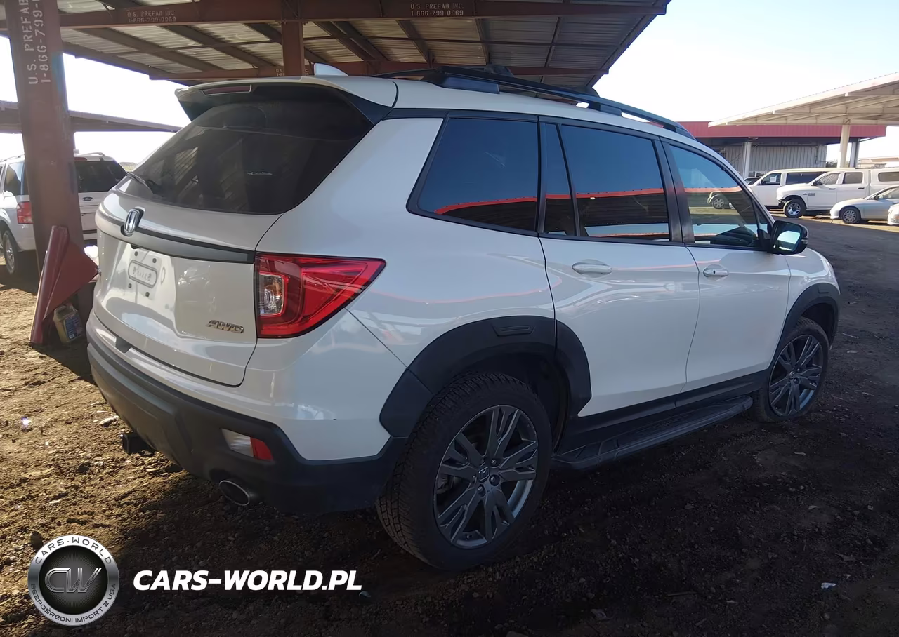 2019 Honda Passport Ex-L VIN:5FNYF8H54KB009885 - 4