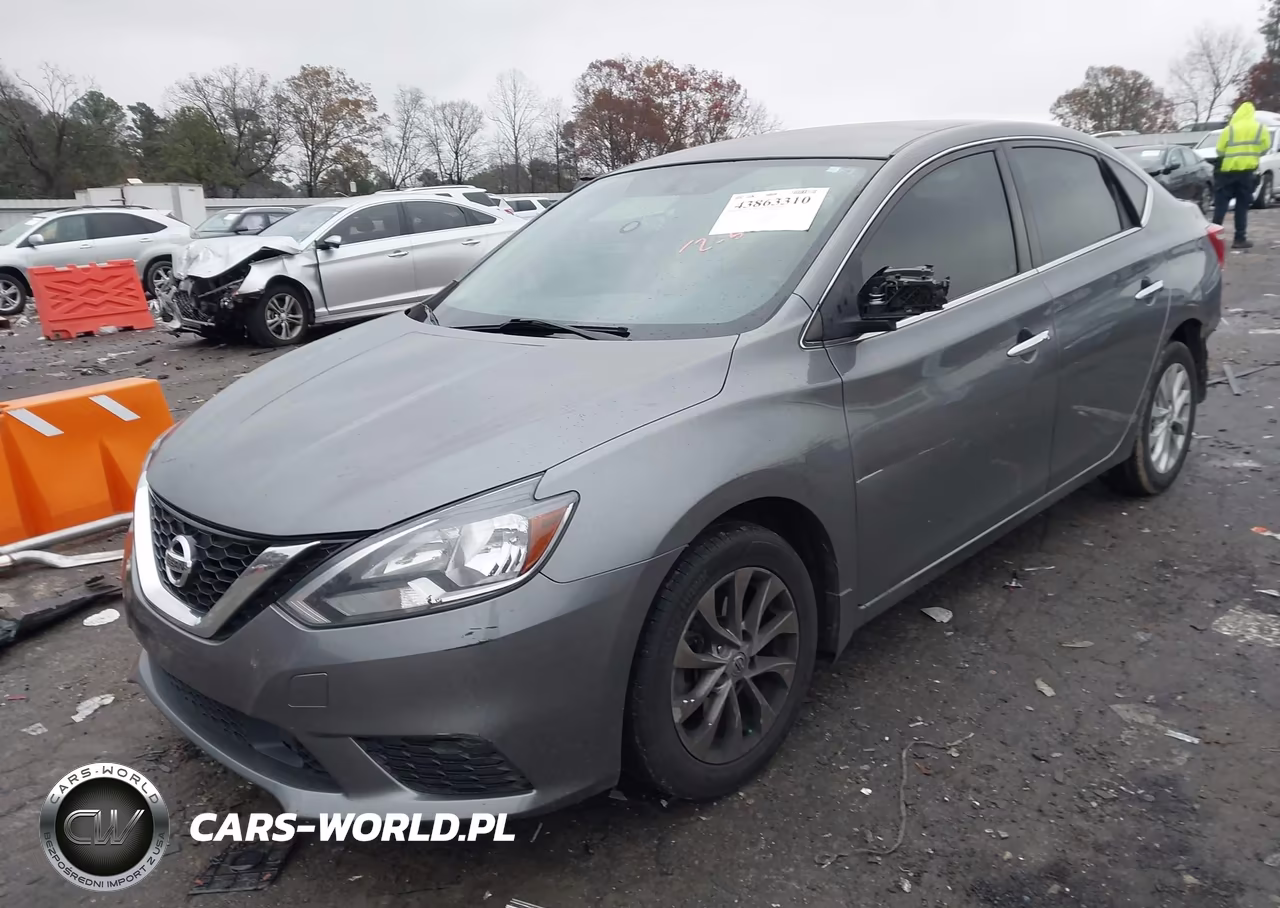 2018 Nissan Sentra Sv VIN:3N1AB7AP9JY261852 - 2