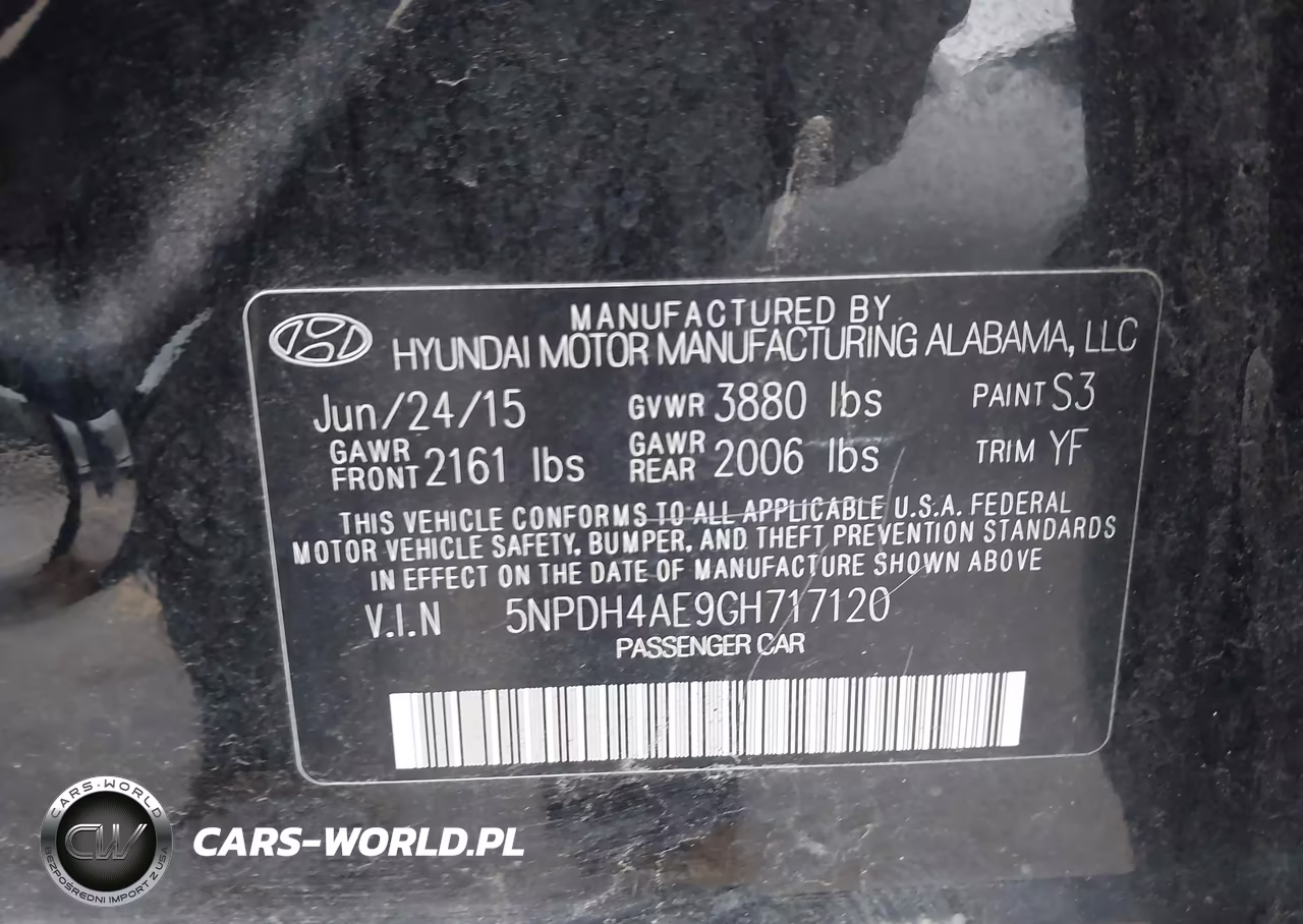 2016 Hyundai Elantra Value Edition VIN:5NPDH4AE9GH717120 - 9