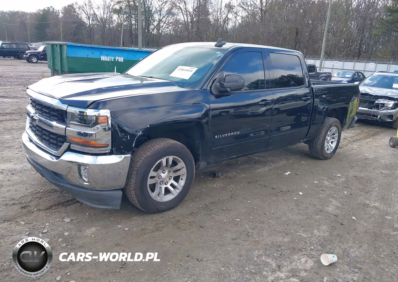 2017 Chevrolet Silverado 1500 1Lt VIN:3GCPCREC6HG437103 - 2