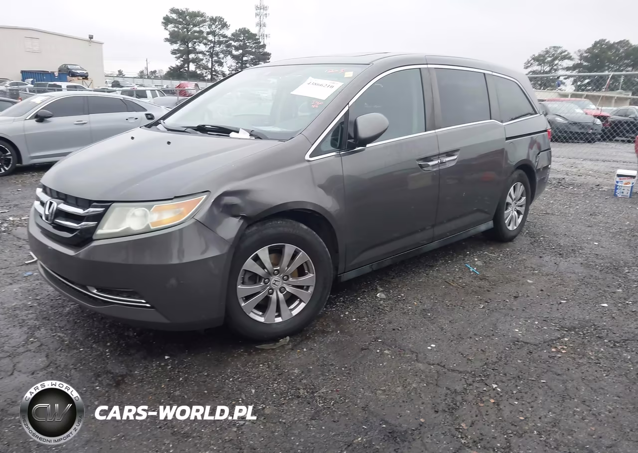 2014 Honda Odyssey Ex-L VIN:5FNRL5H66EB058109 - 2