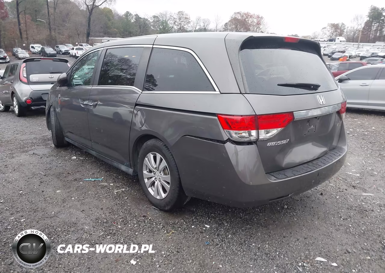 2014 Honda Odyssey Ex-L VIN:5FNRL5H66EB058109 - 3