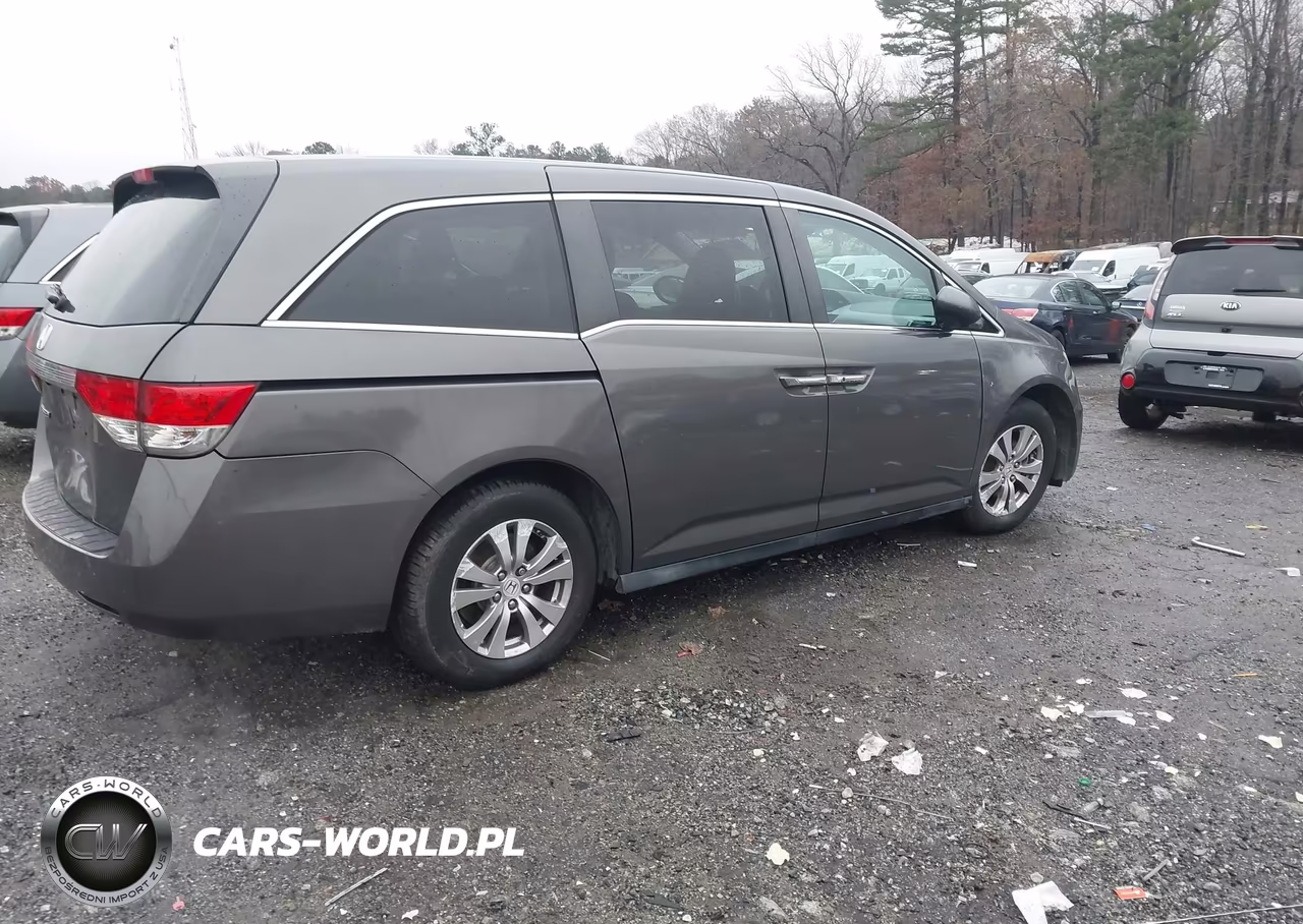 2014 Honda Odyssey Ex-L VIN:5FNRL5H66EB058109 - 4