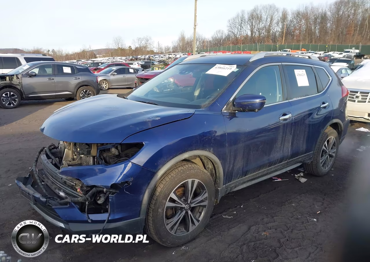 2019 Nissan Rogue Sv VIN:JN8AT2MV8KW397667 - 2