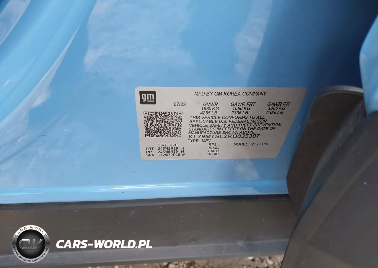 2024 Chevrolet Trailblazer Fwd Rs VIN:KL79MTSL2RB035397 - 9