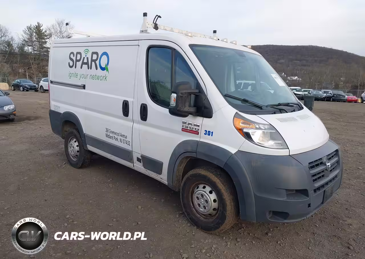 2017 Ram Promaster 1500 Low Roof 118 Wb