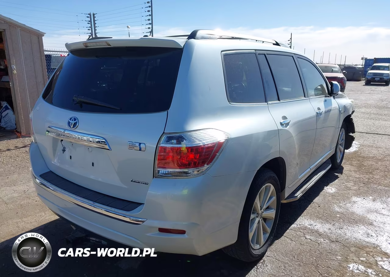 2013 Toyota Highlander Hybrid Limited V6 VIN:JTEDC3EH2D2017459 - 4