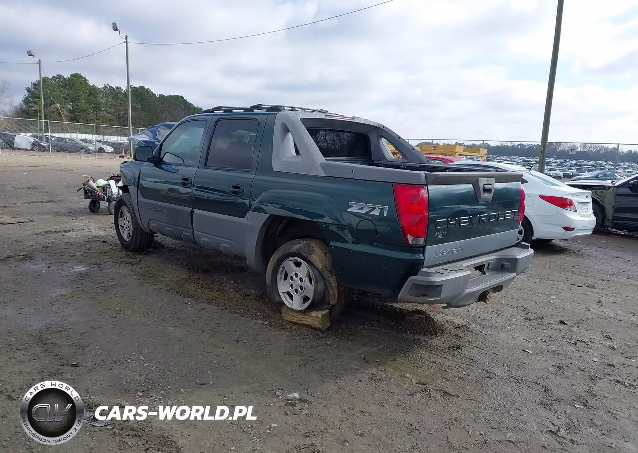 2002 Chevrolet Avalanche 1500 VIN:3GNEK13T52G177578 - 3