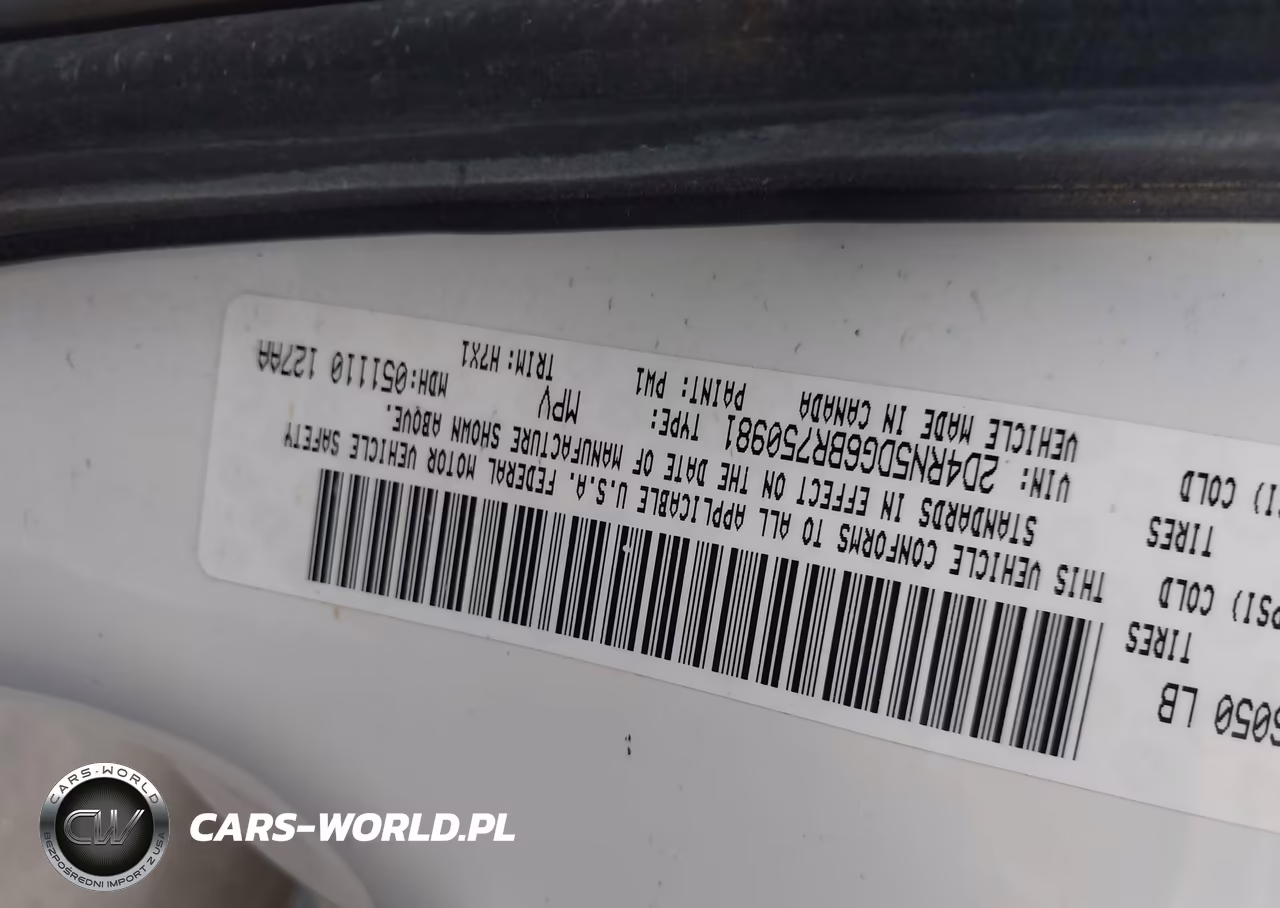 2011 Dodge Grand Caravan Crew VIN:2D4RN5DG6BR750981 - 9