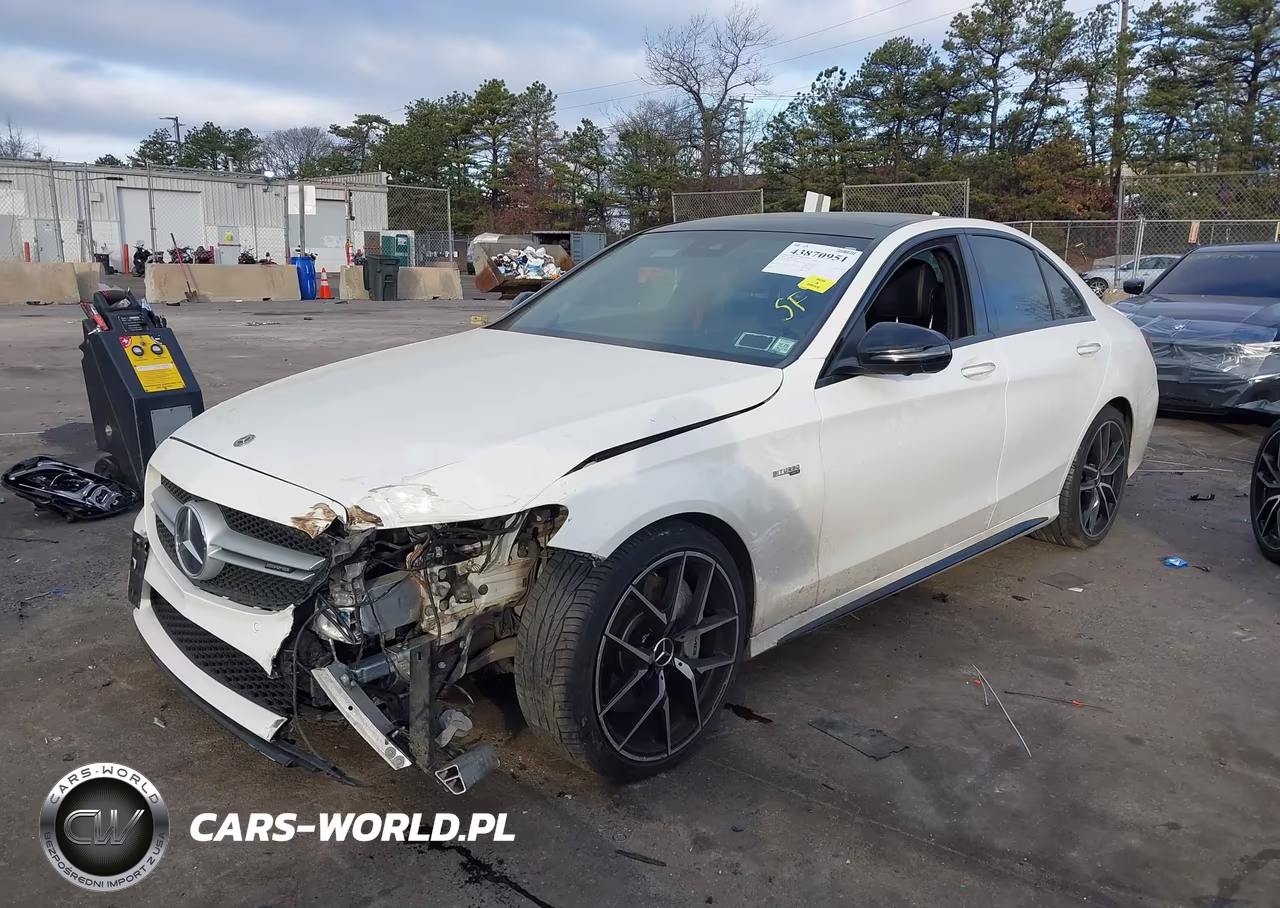 2020 Mercedes-Benz Amg C 43 4Matic VIN:55SWF6EB6LU329957 - 2