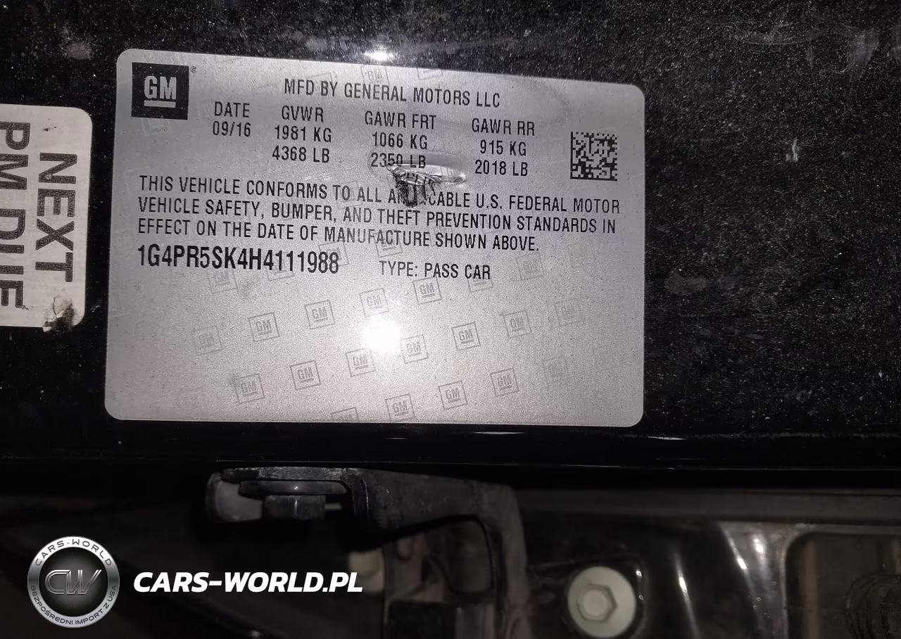 2017 Buick Verano Sport Touring VIN:1G4PR5SK4H4111988 - 9