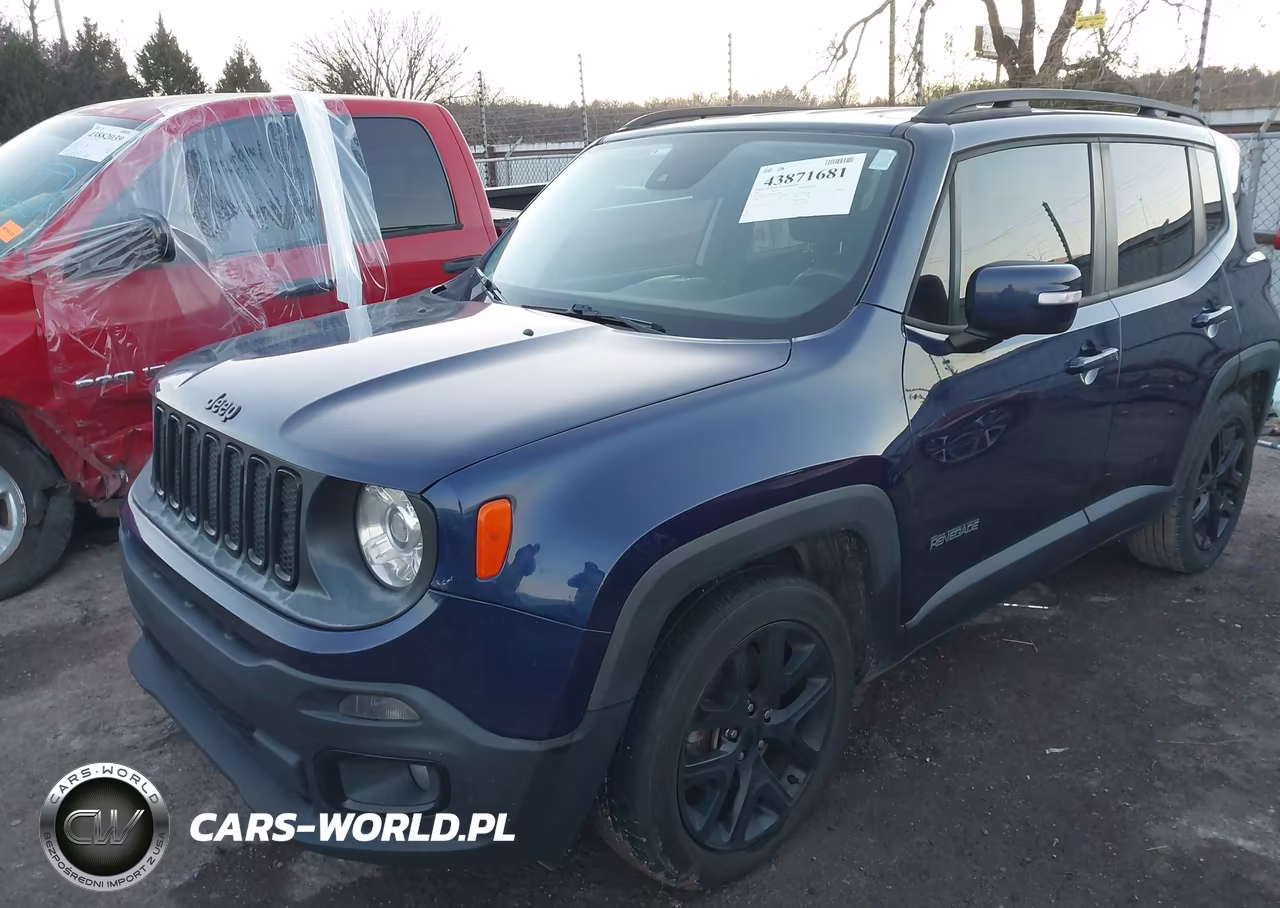 2017 Jeep Renegade Altitude Fwd VIN:ZACCJABB1HPF76541 - 2