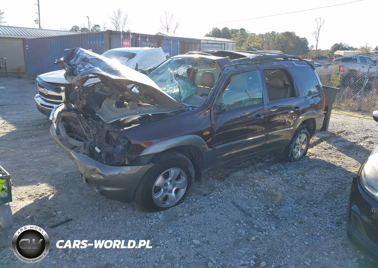 2002 Mazda Tribute Es V6-Lx V6 VIN:4F2CU09162KM55004 - 2