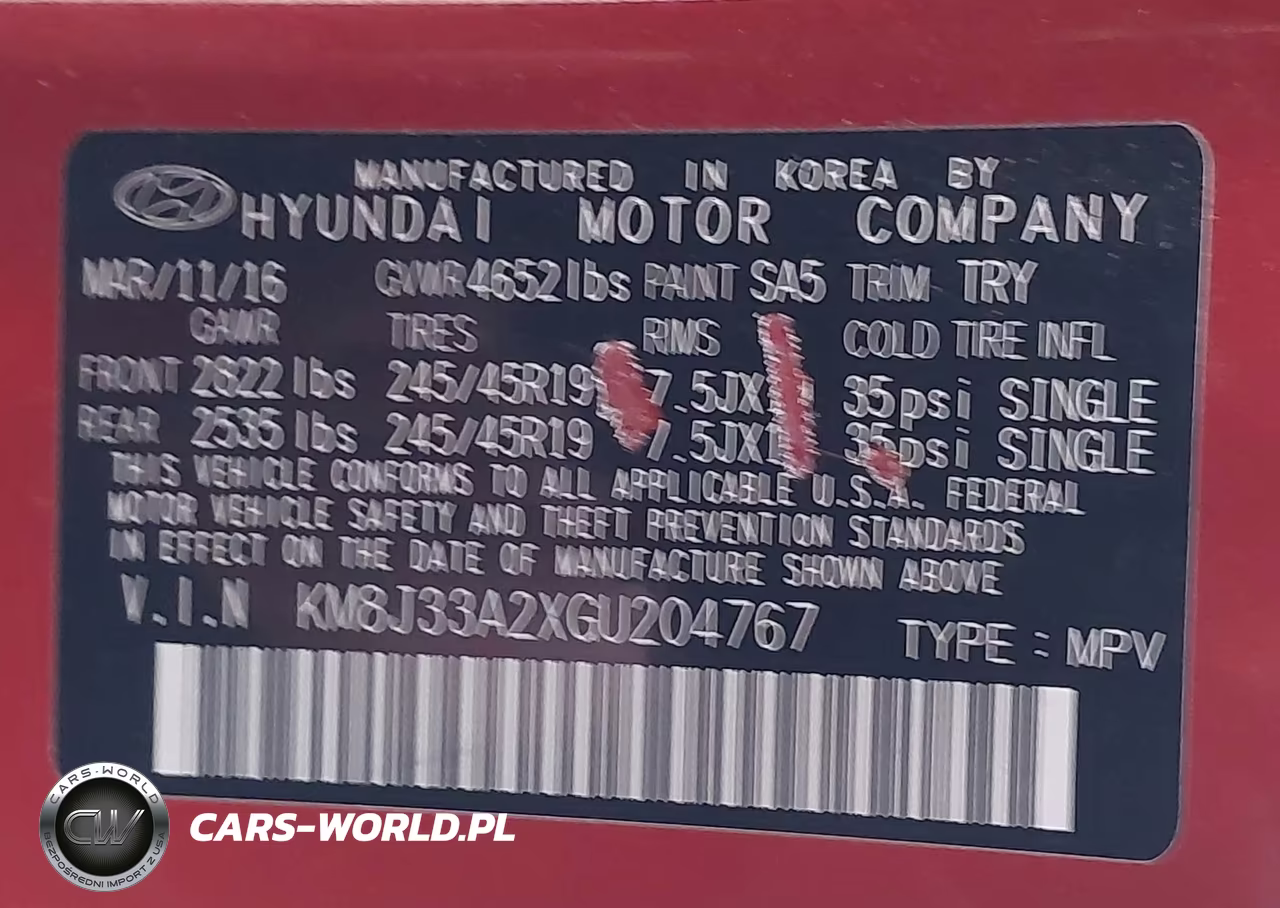 2016 Hyundai Tucson Limited VIN:KM8J33A2XGU204767 - 9