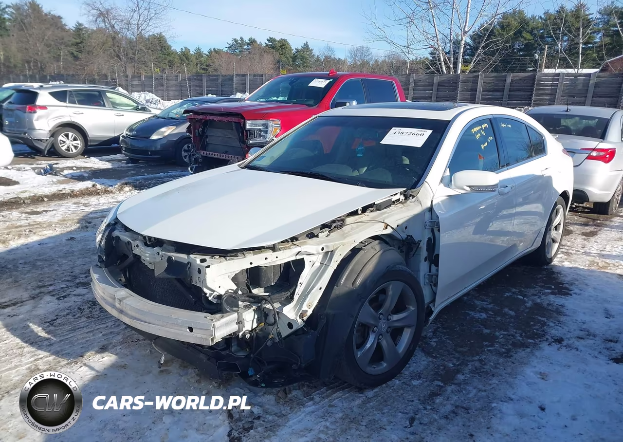 2012 Acura Tl 3.7 VIN:19UUA9F55CA006124 - 2