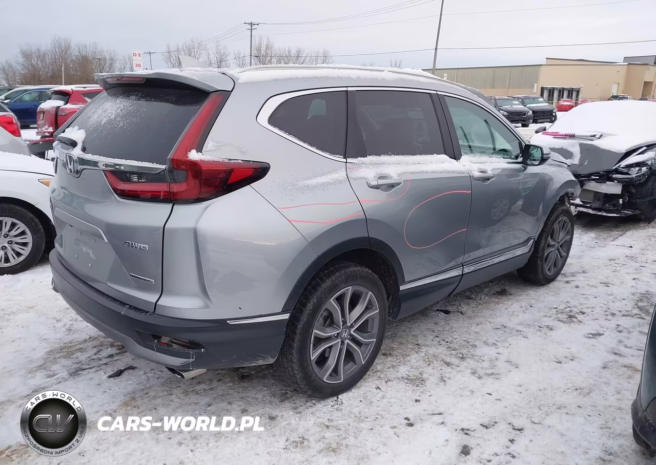2020 Honda Cr-V Awd Touring VIN:2HKRW2H9XLH660090 - 4