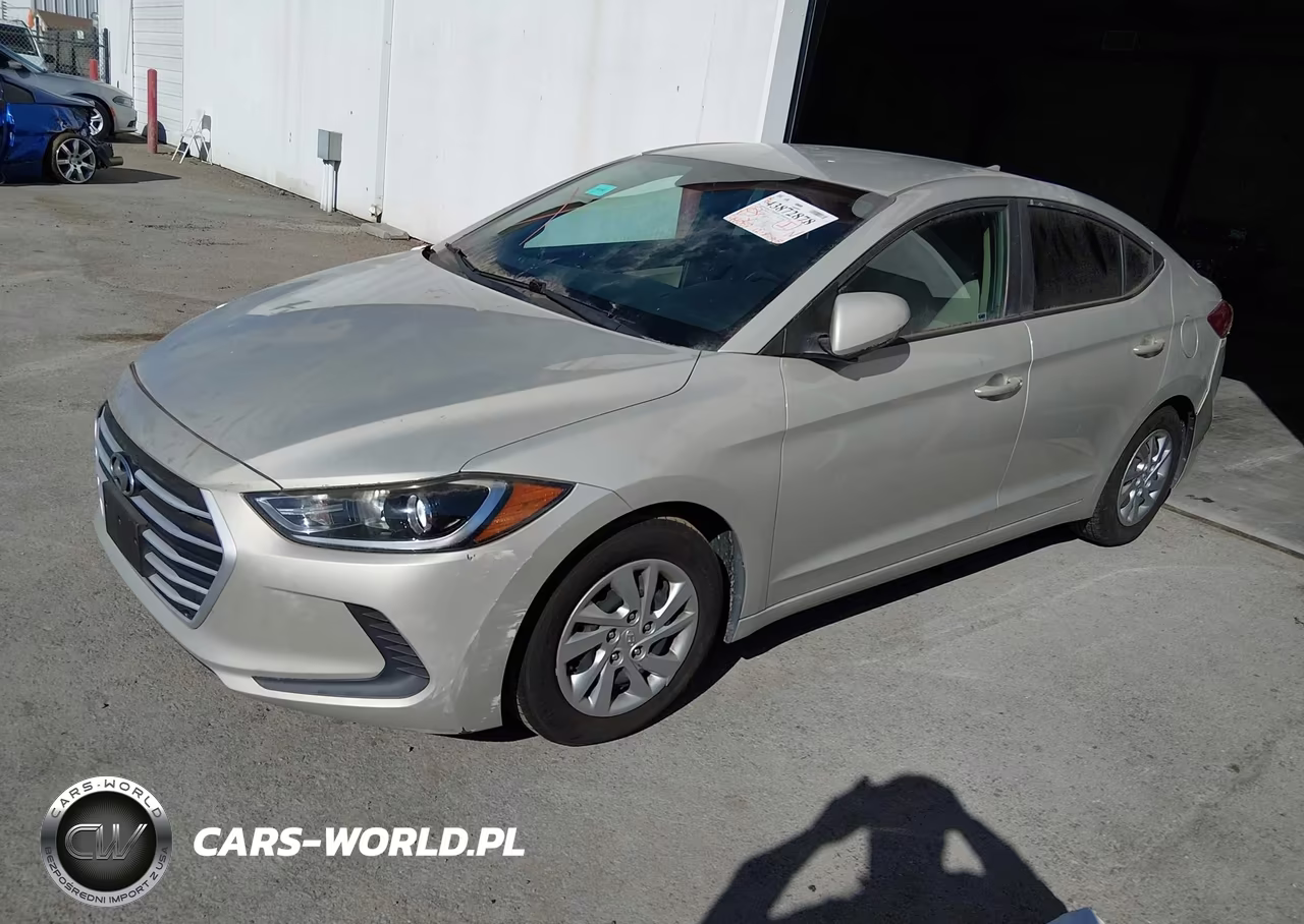 2017 Hyundai Elantra Se VIN:KMHD74LF1HU418068 - 2