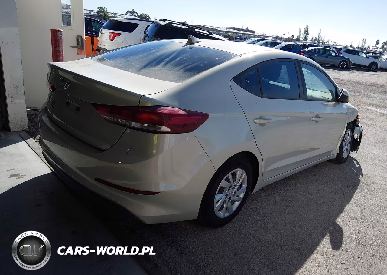 2017 Hyundai Elantra Se VIN:KMHD74LF1HU418068 - 4