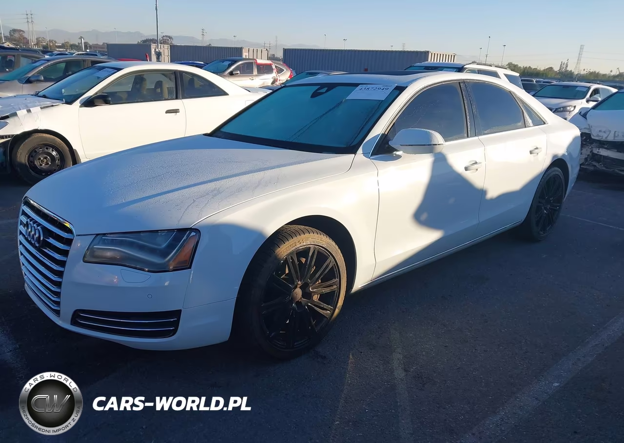 2013 Audi A8 3.0T VIN:WAUAGAFD0DN016589 - 2